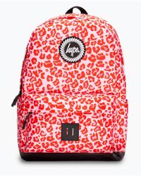 Hype - Multi Red Leopard Backpack - Lyst