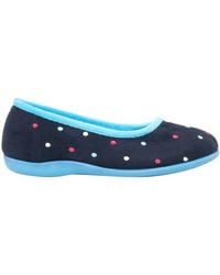 Sleeper - Isla Dotted Ballerina Memory Foam Slippers - Lyst