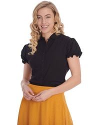 Banned Retro - Betsy Bloom Blouse - Lyst