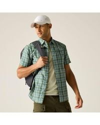 Regatta - Mindano Short Sleeved Check Shirt - Lyst