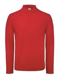 Bc - Id.001 Long-Sleeved Polo Shirt - Lyst