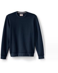 lands end crew neck sweatshirt