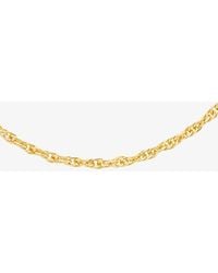 T.H.Baker - 9Ct 46Cm Fine Prince Of Wales Chain Necklace 1.12.1104-46 - Lyst