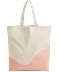 Westford Mill - Wave Pattern Maxi Tote Bag - Lyst