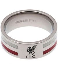 Liverpool Fc - Colour Stripe Ring - Lyst