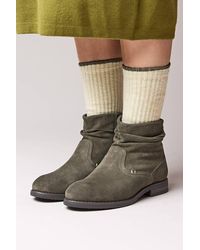 Moshulu - 'Pipistrelle Ruched Suede Pixie Ankle Boots - Lyst