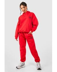 Boohoo - Petite Dsgn Embroidered Tracksuit - Lyst