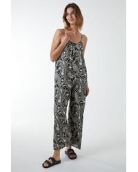 Blue Vanilla - Oversized Wide Leg Jumpsuit - Lyst