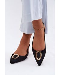 Love Lace - Everyday Suede Sandals With 2Cm Heel - Lyst