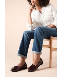 Dorothy Perkins - Wide Fit Leigh Fringe Loafers - Lyst