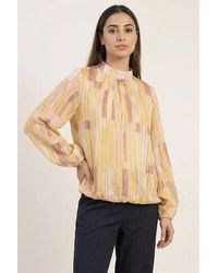 Blue Vanilla - Long Sleeve Turtleneck Blouse - Lyst