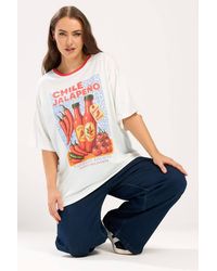 Yours - 'Chile Jalapeno' Relaxed T-Shirt - Lyst
