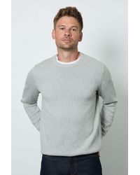 MAINE - Premium Pure Cotton Crew Neck Jumper - Lyst