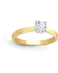 Jewelco London - 18Ct 1Ct D/Vs Lab Grown Diamond Solitaire Engagement Ring - Lyst