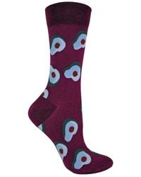 Sock Snob - 1 Pack Cotton Novelty Design Fruit Socks - Lyst