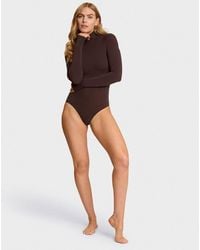 Commando - Ballet Long Sleeve Turtleneck Body With Thumbholes - Lyst