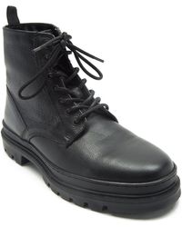 OFF THE HOOK - 'clancy' Lace Up Derby Leather Boots - Lyst