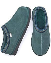 Moshulu - 'Seathorn' Leather Sheepskin Mule Slippers - Lyst