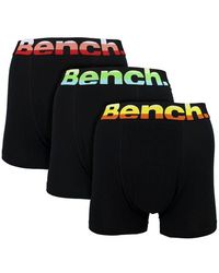 Bench - 3 Pack Cotton Boxers Underwear - Lyst