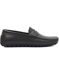 Dune - 'Brackley' Leather Slip-On Shoes - Lyst