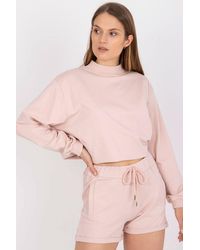 Love Lace - Summer Waist Tie Straight Cut Sweatshorts - Lyst