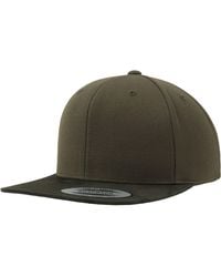 Flexfit - Camo Visor Snapback Cap - Lyst