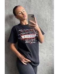 Stylewise - Heart Graphic Print - Lyst