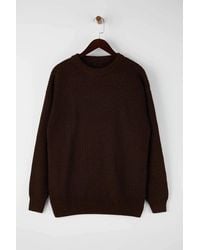 WOVCOR - Crew Neck Knit Sweater - Lyst