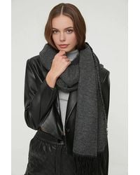 WOVCOR - Soft Woven Winter Scarf W/ Textured Finish - Lyst