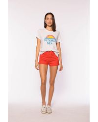 Sub_Urban Riot - Vitamin Sea Womens Loose Slogan T-shirt - Lyst