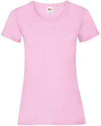 Fruit Of The Loom - Lady Fit T-Shirt - Lyst