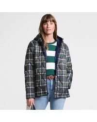 Lands' End - Petite Patterned Featherfree Insulated Quilted Jacket - Lyst