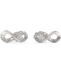 Guess - Endless Dream Stainless Steel Earrings - Ube03262rh - Lyst