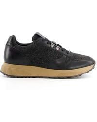Dune - 'toast' Leather Trainers - Lyst