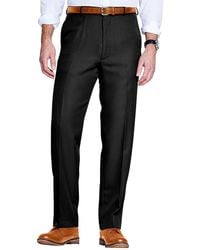 Chums - Comfort Fit Formal Elasticated Trousers With Stretch Waist - Lyst