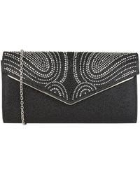 Lotus Lule Nude Diamante clutch bag nuevo