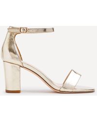 Linzi - Legacy Wide Fit Faux Leather Block Heels - Lyst