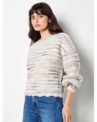 Apricot - Soft Chunky Knit Space Dye Jumper - Lyst
