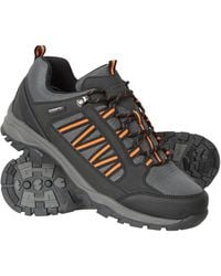 Mountain Warehouse - Path Walking Shoes Breathable Waterproof Gym Trainers - Lyst