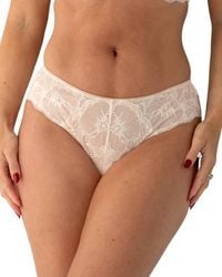 Pour Moi - Atelier Lace Brazilian Brief - Lyst