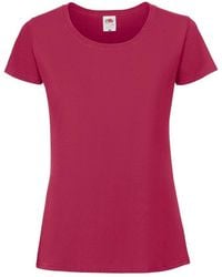 Fruit Of The Loom - Ringspun Premium T-Shirt - Lyst