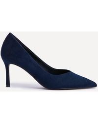 Linzi - Classic Faux Suede Court Heels - Lyst