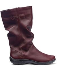 Hotter - Wide Fit 'Derrymore Ii' Mid Calf Boots - Lyst