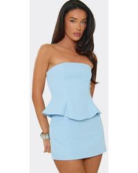 EGO - Sleeveless Bandeau Top - Lyst