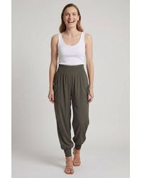 Izabel London - High Waist Pull On Tapered Pants - Lyst