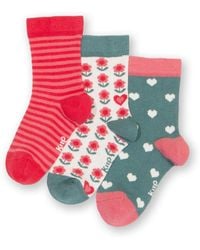 Kite - Queen Of Hearts Socks - Lyst