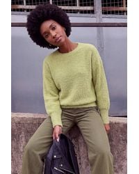 Roman - Fluffy Crew Knit Jumper - Lyst