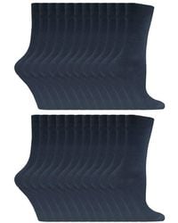 Sock Snob - 24 Pairs Plain Cotton Rich Dress Socks - Lyst