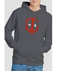 Marvel - Deadpool Paint Logo Hoodie - Lyst