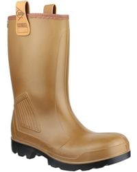 Dunlop - 'Purofort Rig Air' Safety Wellington Boots - Lyst